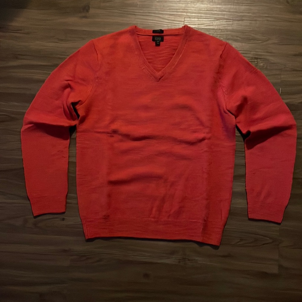 J. Crew Mens V Neck Sweater